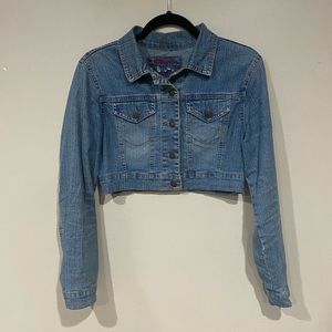 Star Jeans Cropped Denim Jacket